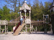De speeltuin daar was helemaal top